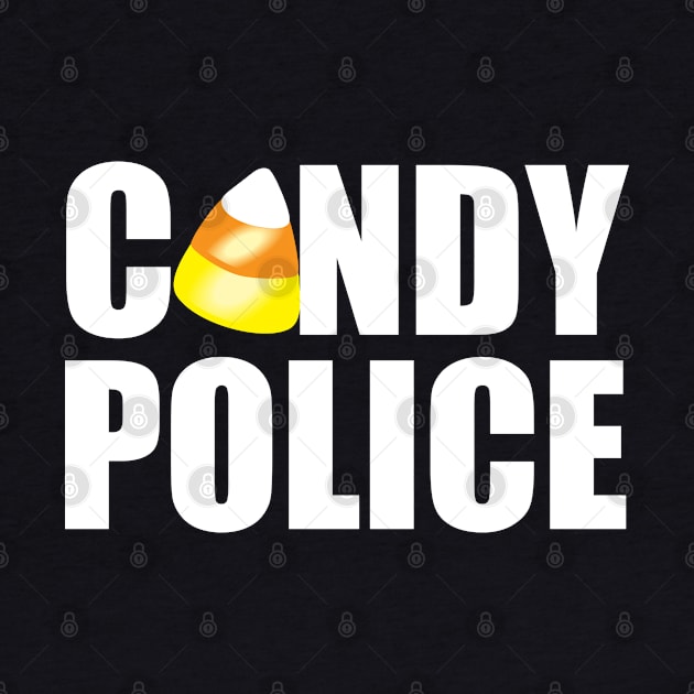 Funny Halloween Gifts Candy Police by finedesigns